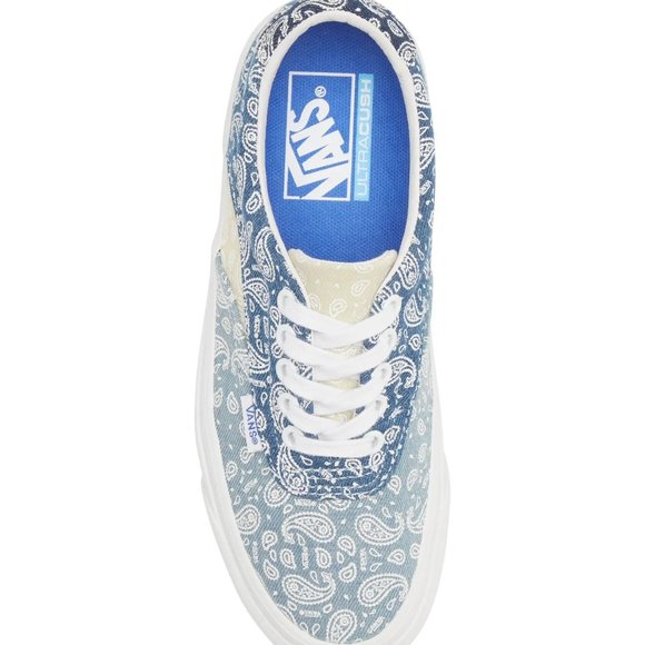 VANS Acer NI SP Denim Paisley Bandana Sneakers Shoes, Men’s Size 7 / Women’s 8.5 - Picture 2 of 11